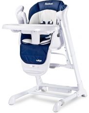 Детский стульчик для кормления Caretero Indigo Navy